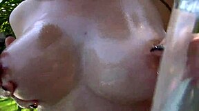 wanna see tattooed teen staci jaxxx ride cock outdoors? 🌳🍆💦