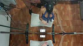 Milf craves cock while teasing with dildo