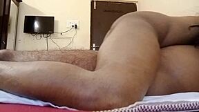kashmir bhabhi rides boyfriend's black cock in private hotel room guesthouse for hardcore pussy fucking