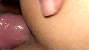 HOTTIE SUCKS big cock UP her TIGHT ASS workout