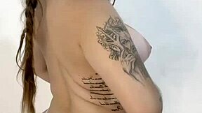 He assumed shyness till her big tits stole the show