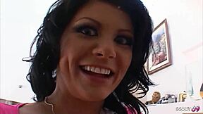 black hair bombshell jezebelle bond small tits hard fucked facial 💦