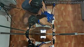 Milf craves cock while teasing with dildo