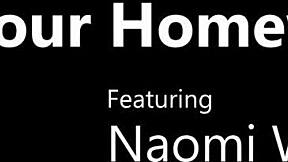 Naomi Woods spanked hard in garage then rides big cock rough