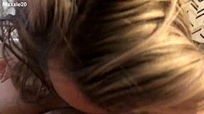 petite blonde teen slut blows then rides friend's cock to wild orgasm