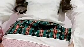 está alumna moja braguitas con orgasmo después escuela rico culo anal creampie grabado