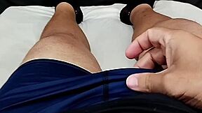 small dick cums hard watching gf masturbate wet pussy 😩🍆💦