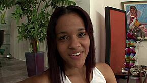 Bambi Wolfe's face dripping cum after wild pounding bang 💦😈