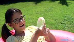 Sara Bell And Raul Costa Bubble Bath Ass Tease