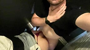 public bathroom sex caught mid orgasm big tits shakin!