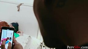 step sis jewelz blu lacy lennon crave bro's hard group fuck