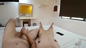 damn they give me soft blowjob til i cum again... petite latina pov orgasm