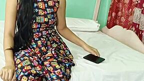 mummy lied to boyfriend for dirty talk chudai n rode his cock hard