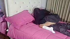 her ex calls while i fuck her deep... cum inside now?