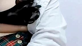 está alumna moja braguitas con orgasmo después escuela rico culo anal creampie grabado