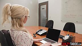 Rough gangbang rocks petite blonde lexi lore hard