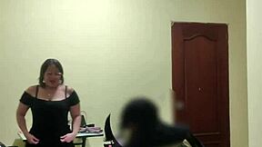 venezuelan housewife chubby latina fucked raw by boss in lingerie dorm roleplay