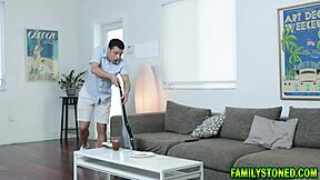 stepmom watches stepson pound destiny's tight pussy doggystyle