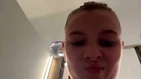 Extreme fingering hits public mall