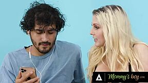 Worried milf Christie Stevens fucked by gamer teen