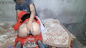 beautiful indian desi babe rides devar's big cock doggystyle 😍 wet pussy creampie! 🔥