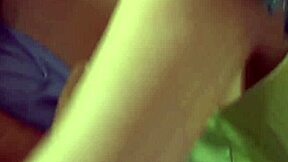 gilf lacey starr's mature pussy devoured by blue-haired teen