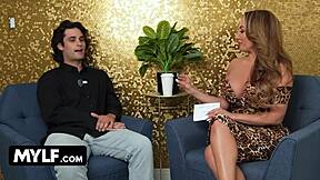 richelle ryan trains nervous young stud anthony white first time