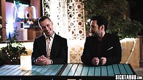 Teen Waitress Paige Owens Begs Friends for Sloppy Rough Double Anal Penetration!