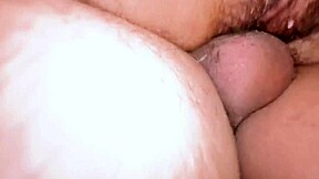 first time fucking friend's chubby wife in kitchen until creampie in her fat ass pussy