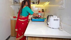 newlywed pinki bhabhi strips saree in bathroom for hard fuck and creampie??