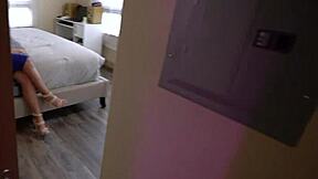 A Stepmom's Secret Deepthroat On Stepson's Monster Cock