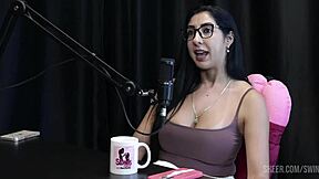 renatinha melo casts with tifany rocha and didy reis in sheer red tease