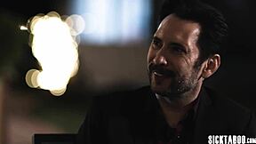 Teen Waitress Paige Owens Begs Friends for Sloppy Rough Double Anal Penetration!