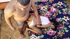 old dude fucks stepdaughter's hot friend raw