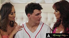 Pregnant Milfs Syren De Mer Christy Love Beg Stepson For Creampie 3some