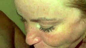 she eyes his huge cock then deepthroats it loving every inch