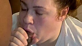 bam's sloppy deepthroat mastery ends in massive facial cumshot