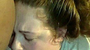 bam's sloppy deepthroat mastery ends in massive facial cumshot