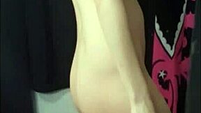 candid shy gf shaves smooth pussy up close