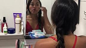 hot novinha sits cowgirl deep till i cum! 🍑🔥