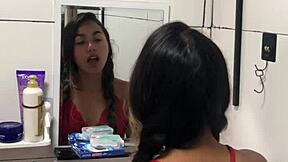 hot novinha sits cowgirl deep till i cum! 🍑🔥