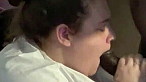 bam's sloppy deepthroat mastery ends in massive facial cumshot