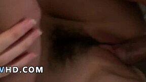 rika anna slurps cock then takes hardcore creampie pounding