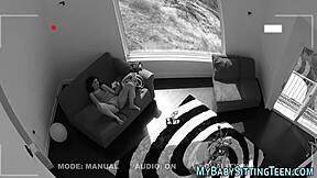 babysitter teen takes my creampie after handjob 😏💦