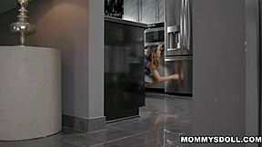 Adriana's Dripping Pussy Soaks Bed As Elexis Spots Her Wet Tribbing