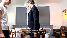 Tutor4k Short-Haired Teacher Nailed Hard In Multiple Poses