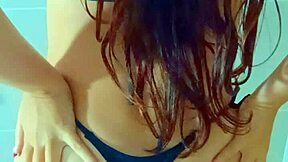 shower fun with this hot tanned latina babe feels amazing