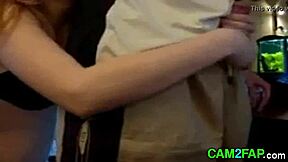 Blonde Webcam Slut Swallows Cumshot After Deepthroat Facial Finish