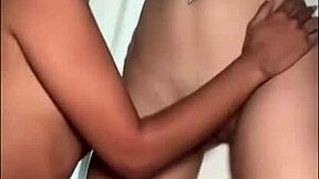 naughty latinas tease tits public then drip wet in lesbian threesome orgy