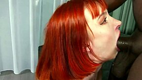 Skinny dutch redhead pixie pink pounded balls deep by bbc in heels